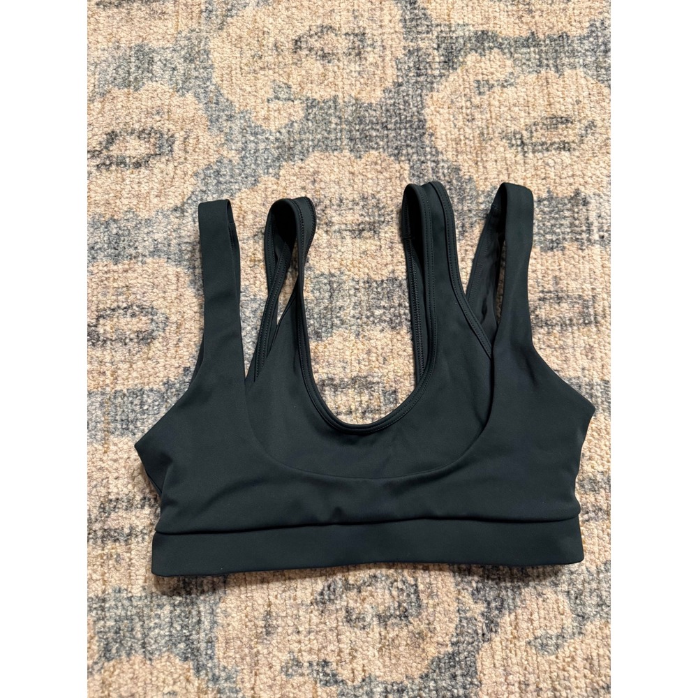 Nike x Skims Double Strap Scoop Bra in Dark Teal Size XS Pristine Condition